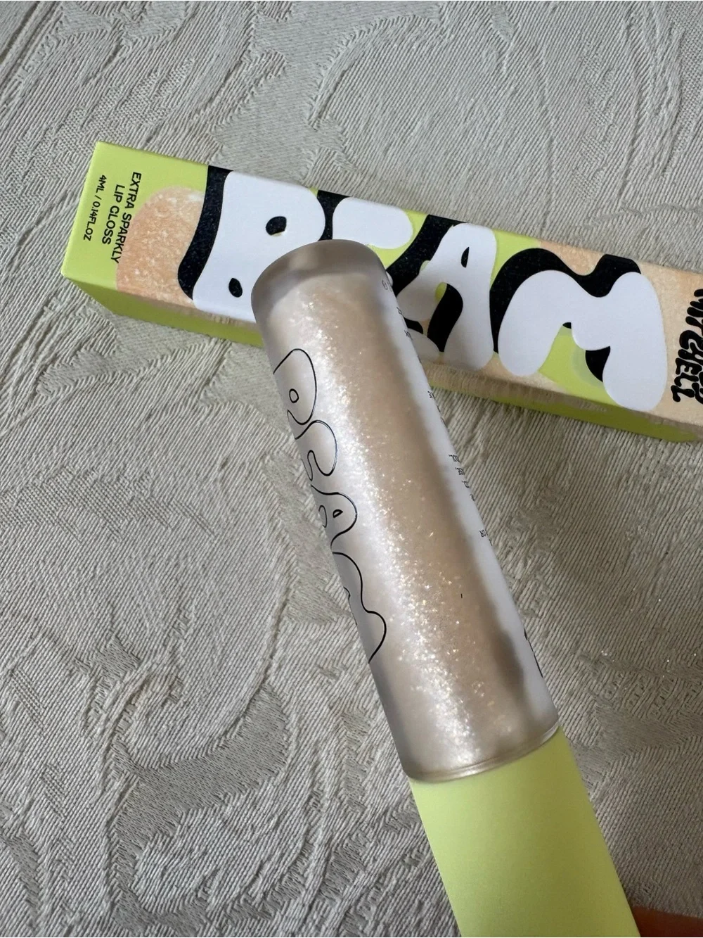 Made by Mitchell Beam Lipgloss in Extra Sparkly BNIB